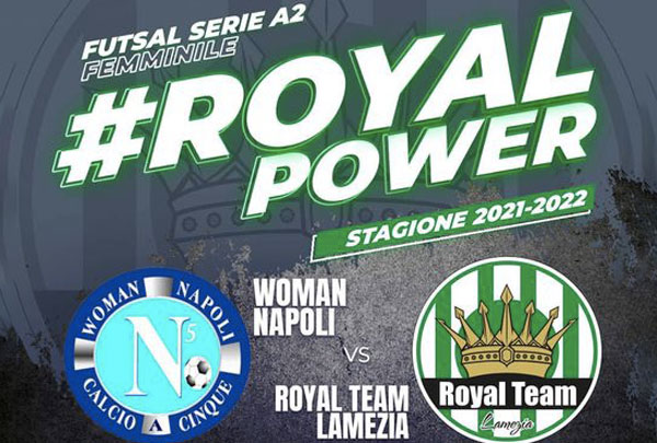 Royal Team Lamezia perde 3-4 contro il Woman Napoli