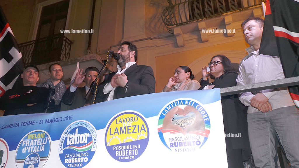 Lamezia: Elezioni, Ruberto chiude campagna elettorale