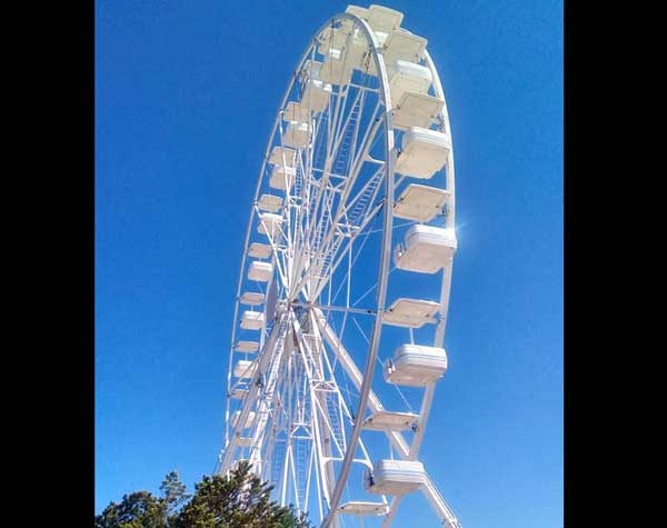 Aprirà al pubblico la grande ruota panoramica il 7 agosto a Catanzaro Lido 