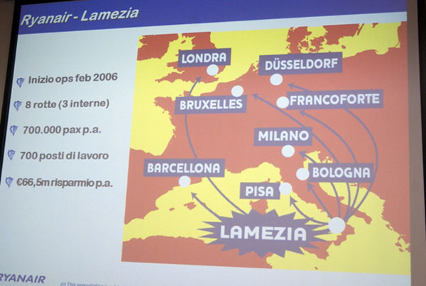 Lamezia: Ryanair conferma rotte per Londra, Bruxelles e Francoforte