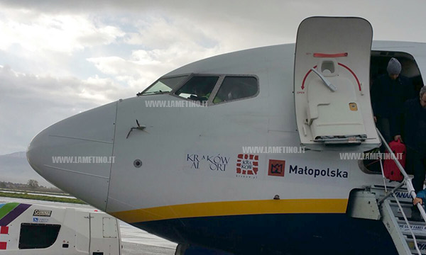 Aereo diretto a Roma contro stormo uccelli, volo Ryanair rientra a Lamezia
