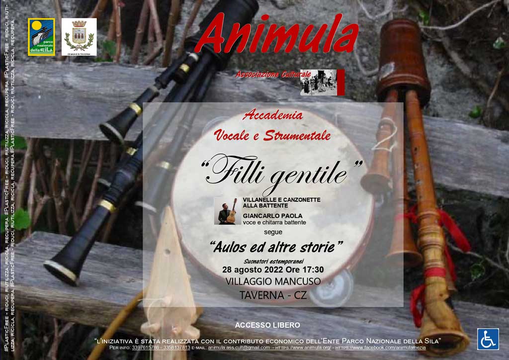 Nuovo appuntamento estivo di “Animula” il 28 agosto a Villaggio Mancuso