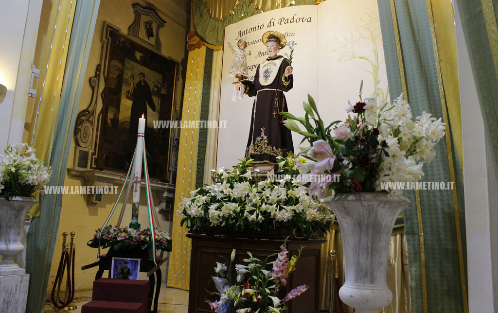 Lamezia, tutto pronto per l'accensione del cero votivo a Sant'Antonio: il 12 giugno la cerimonia