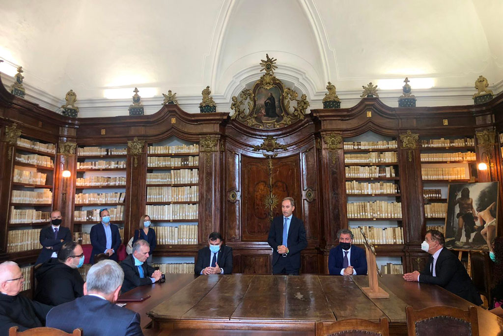 Visita istituzionale Ufficio di presidenza del Consiglio al Santuario San Francesco di Paola