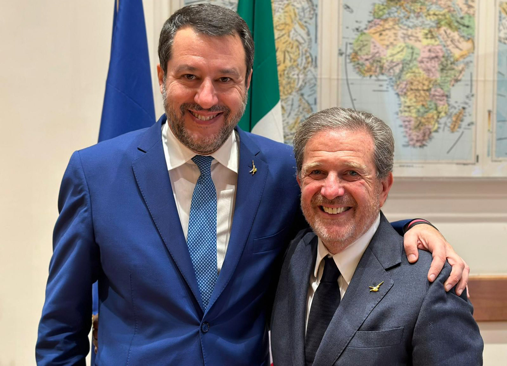 Incontro tra il ministro infrastrutture Salvini e Saccomanno sulla Calabria