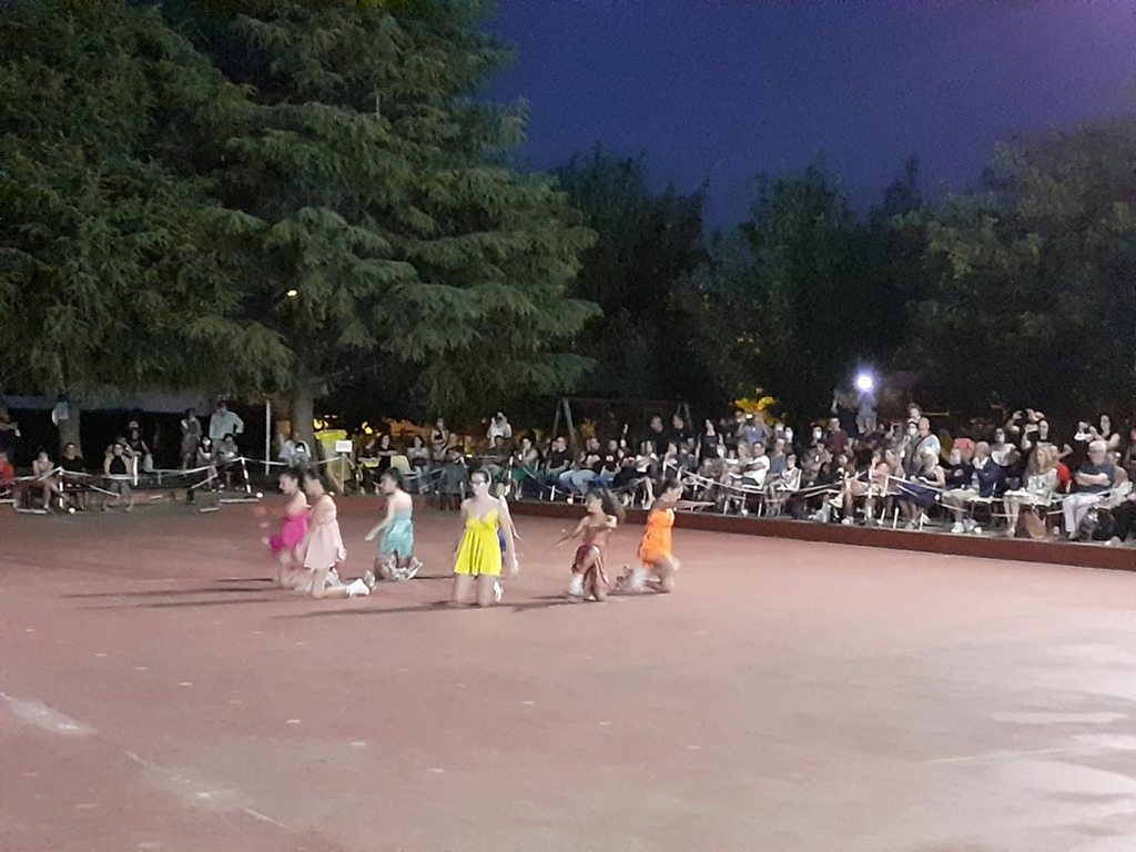 Lamezia, saggio di pattinaggio artistico e freestyle al parco giochi Lilliput