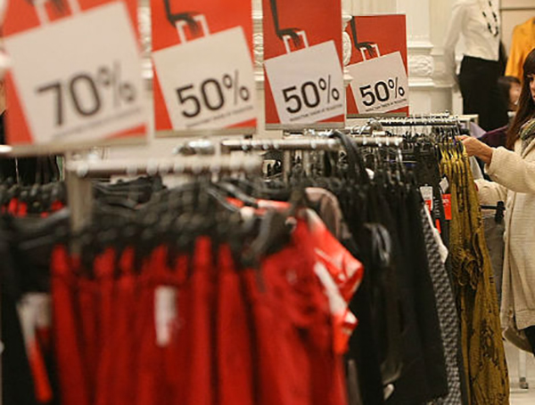 Saldi: in Calabria al via giovedì 5 gennaio 