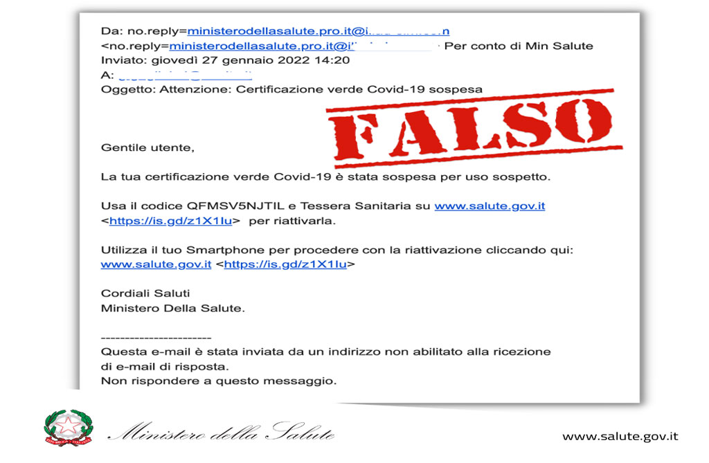 Covid, anche in Calabria false mail dal Ministero della Salute. L'allerta della Protezione civile: "Sono truffe"