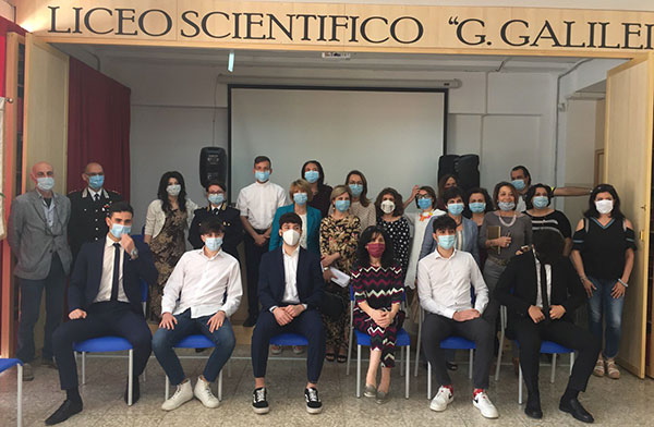 Lamezia, Video Conferenza di fine anno con il procuratore Falvo per gli studenti del Galilei