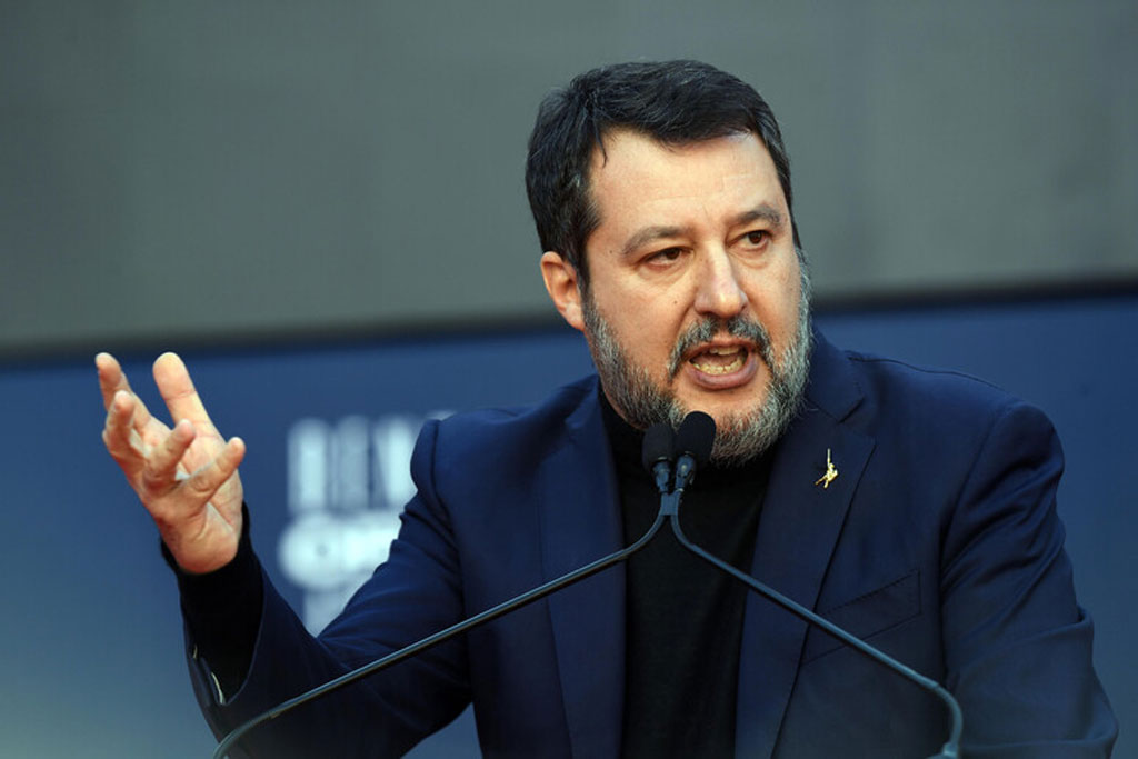 Tour di Matteo Salvini in Calabria il 30 maggio per presentare libro "Controvento"