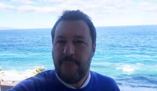 Salvini visita Bagnara e cantiere nuovo tribunale di Reggio: "Nostra sfida in Calabria inizia da qui"