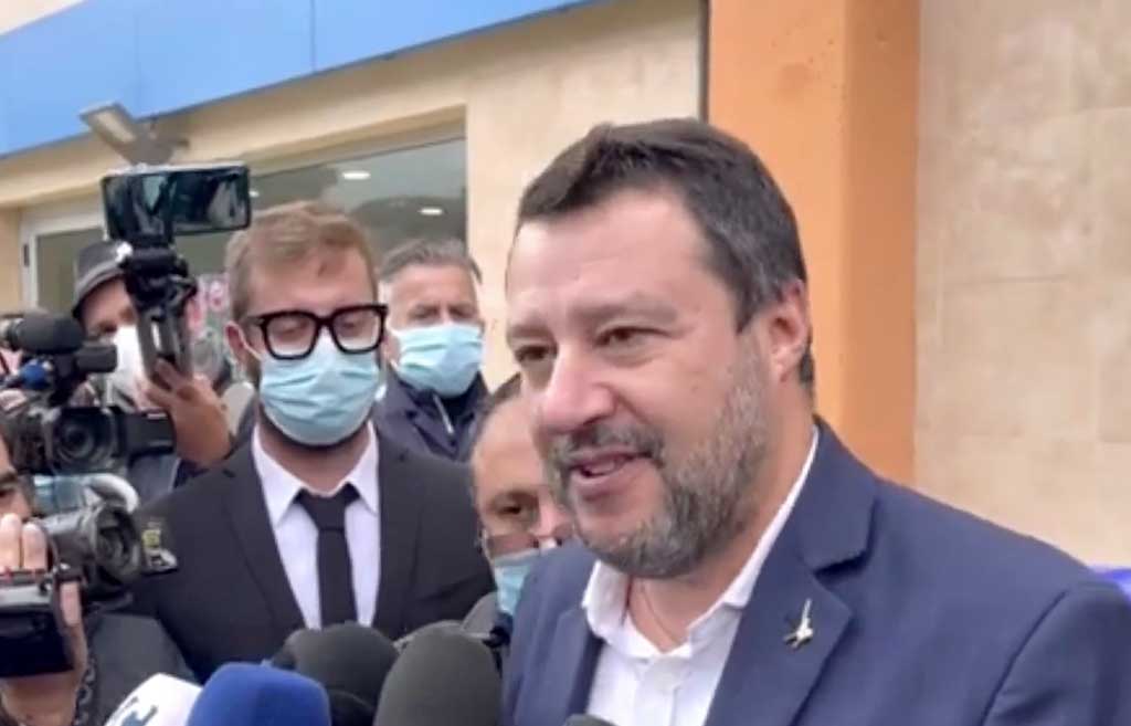 Salvini a Catanzaro: "Spirlì avrà ruolo regionale e nazionale. Grazie ai calabresi per la fiducia"