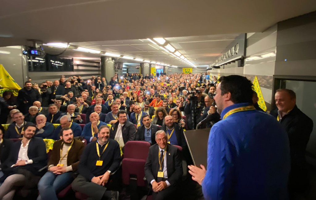 Salvini in Calabria: “Obiettivo è liberare questa terra dal malgoverno”
