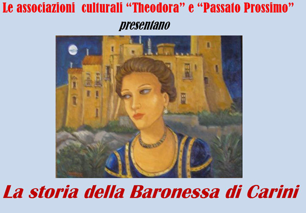 Lamezia, la storia della baronessa di Carini il 19 al progetto Samarcanda