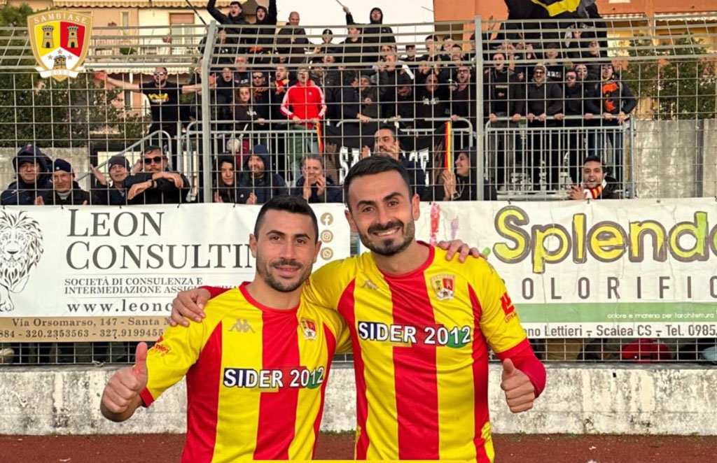 Eccellenza, il Sambiase liquida lo Scalea 2-0