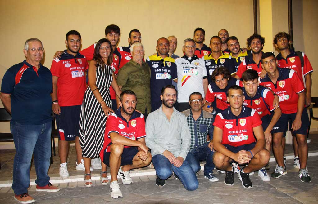 L'asd Sambiase Lamezia 1923 incontra il vescovo Schillaci