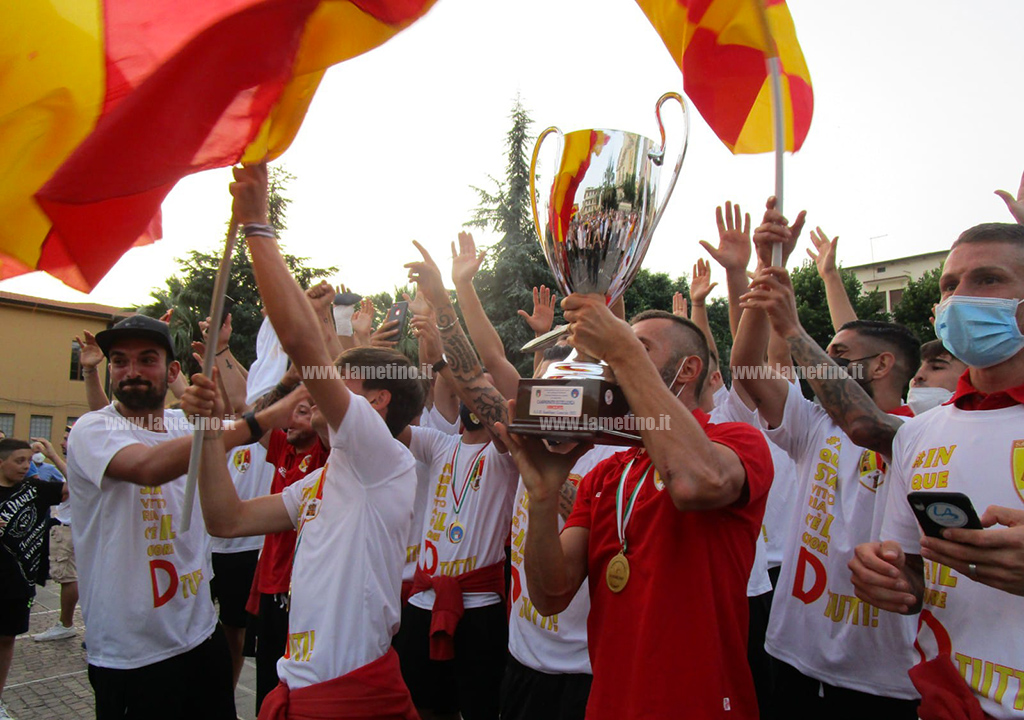 Lamezia, esplode la festa per la vittoria del Sambiase nel mini torneo di Eccellenza - VIDEO