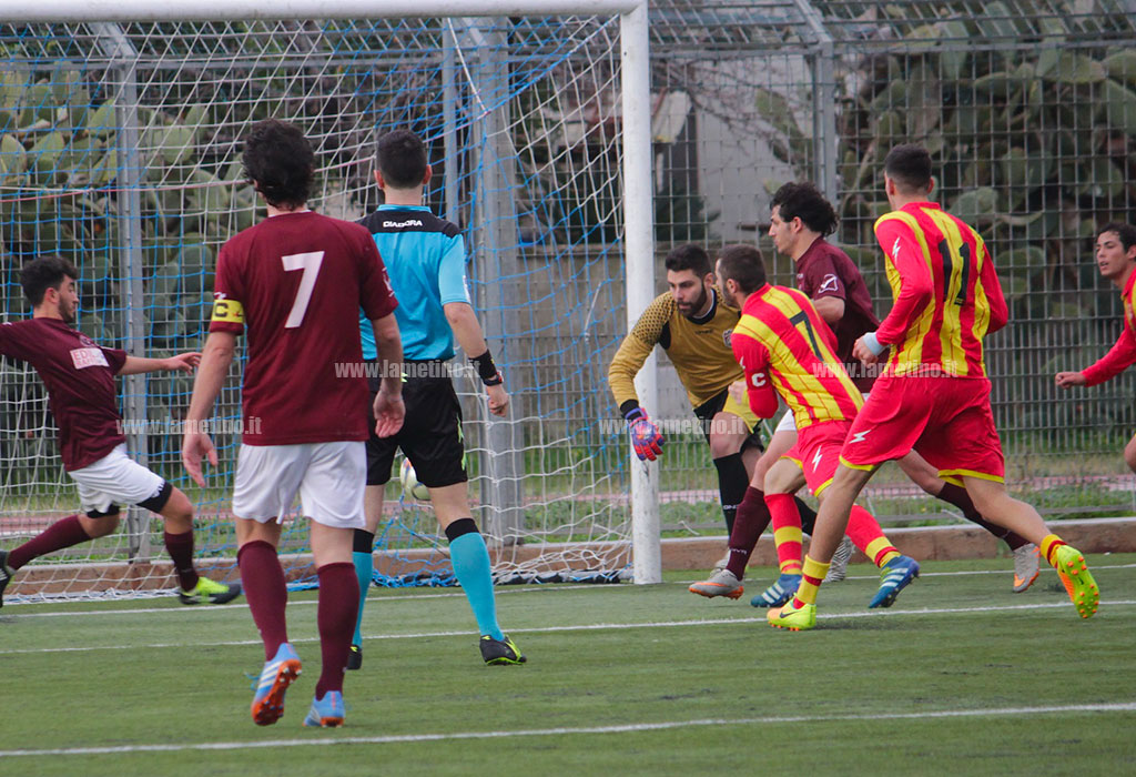 Poker del Sambiase al Belvedere, finisce 4-0 al "Rocco Riga"