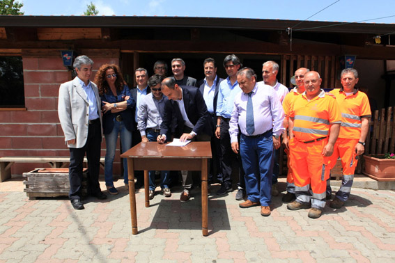 Conflenti, Provincia avvia lavori di sistemazione strada 73 in località San Mazzeo