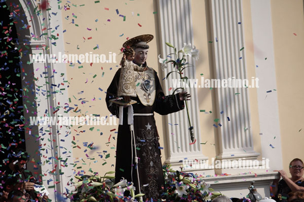 Lamezia: Città in festa in onore di San Antonio
