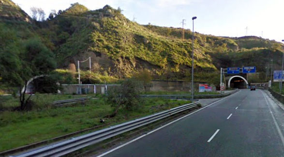 Anas: restringimento carreggiata sulla SS 280 per lavori all’interno della galleria Sansinato