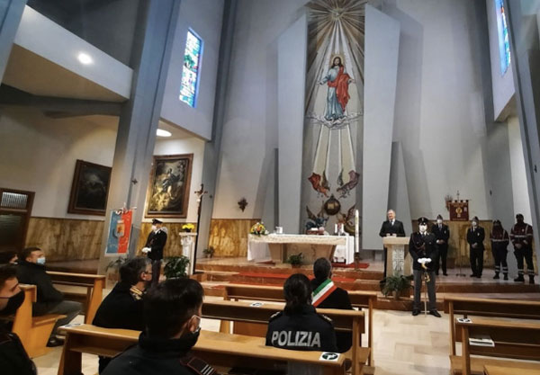 Polizia di Stato commemora a Sant’Andrea Apostolo dello Ionio agente Andrea Campagna vittima di terrorismo