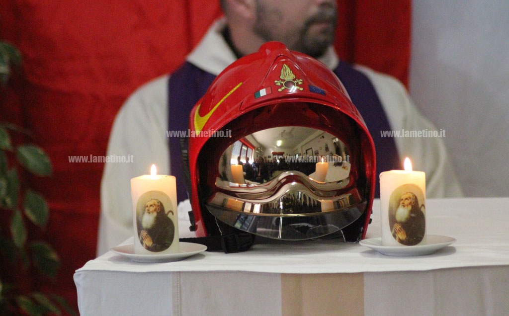 Lamezia: celebrata Santa Barbara, protettrice dei vigili del fuoco: in città oltre 1.900 interventi nel 2017