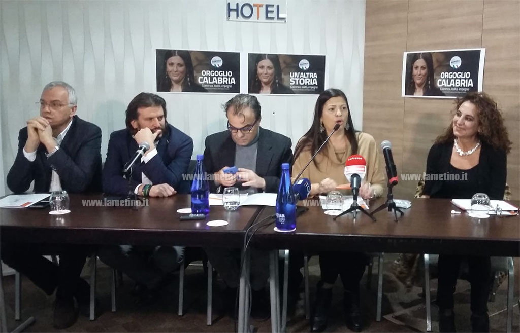 Regionali, Santelli: "Io, candidata alla presidenza per volontà del destino" 