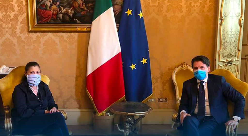 Santelli incontra Conte su Fase Due, sanità e infrastrutture 