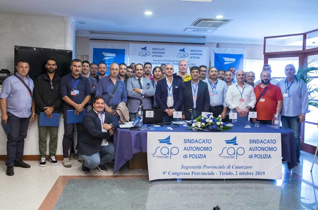 Congresso provinciale del Sindacato Autonomo di Polizia a Tiriolo
