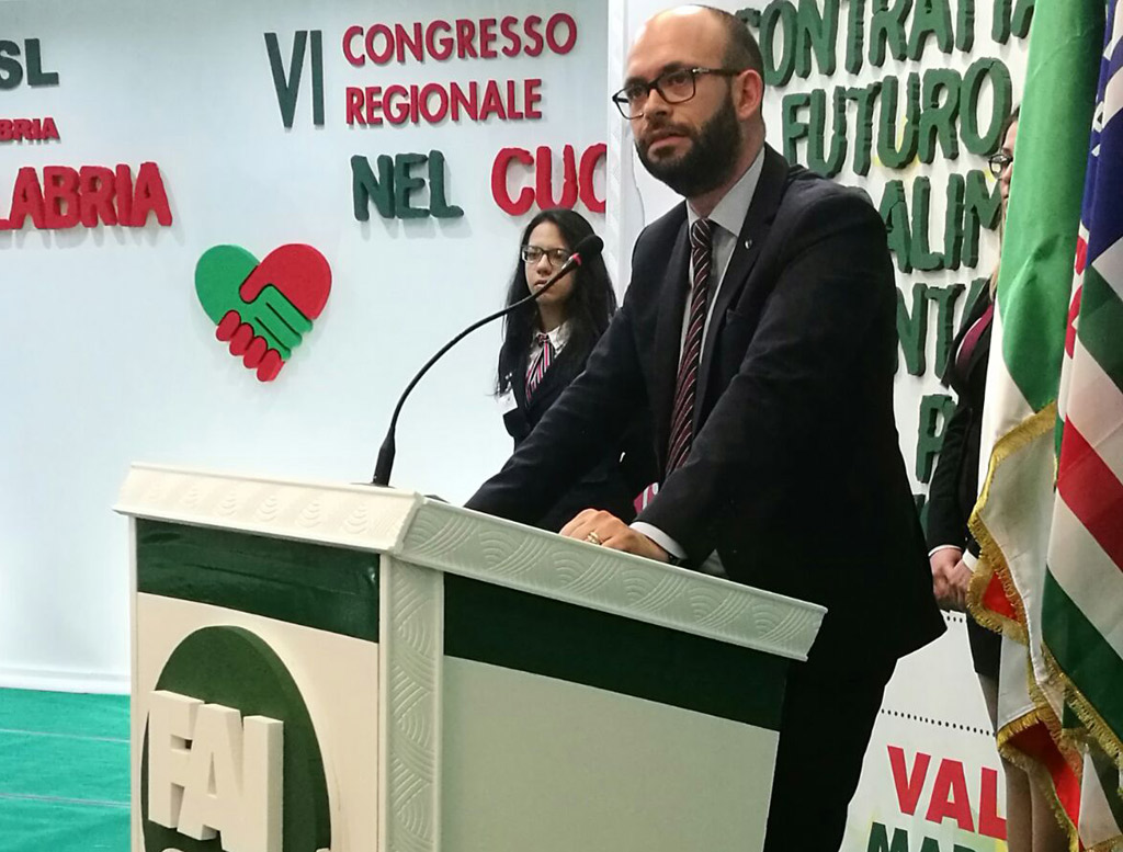 Fai Cisl, Michele Sapia eletto segretario regionale