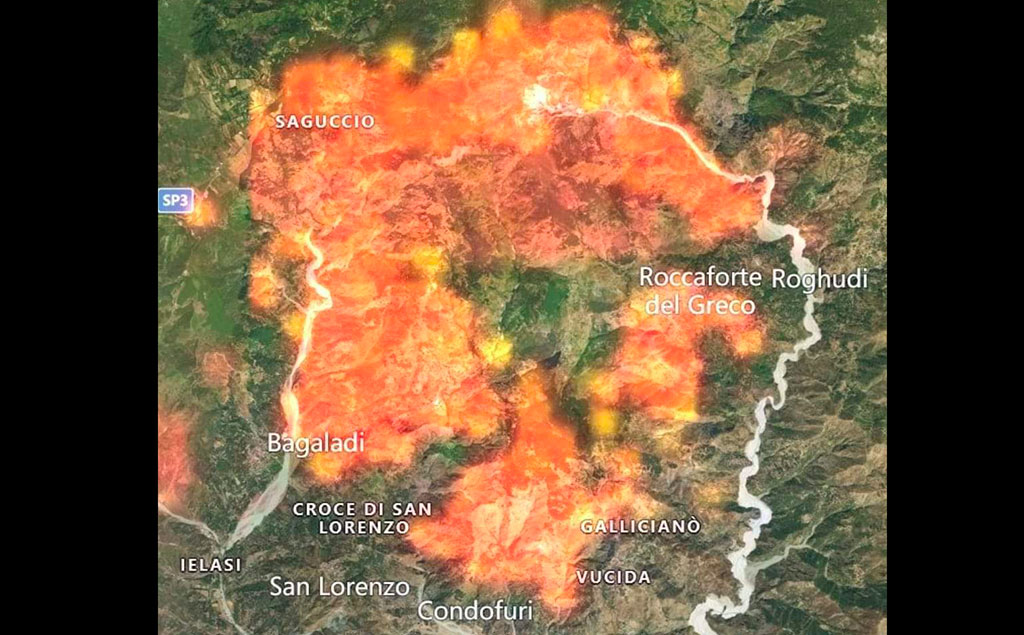 Incendi, Ente Parco Aspromonte: "C'è stata una pluralità di focolai"