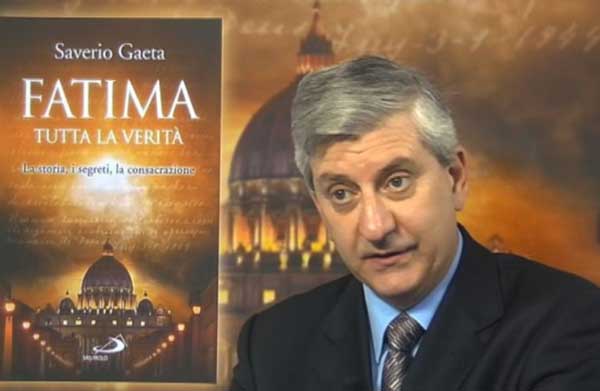 Il giornalista Gaeta a Soveria Mannelli per parlare del mistero di Fatima ad oltre cento anni dalle apparizioni