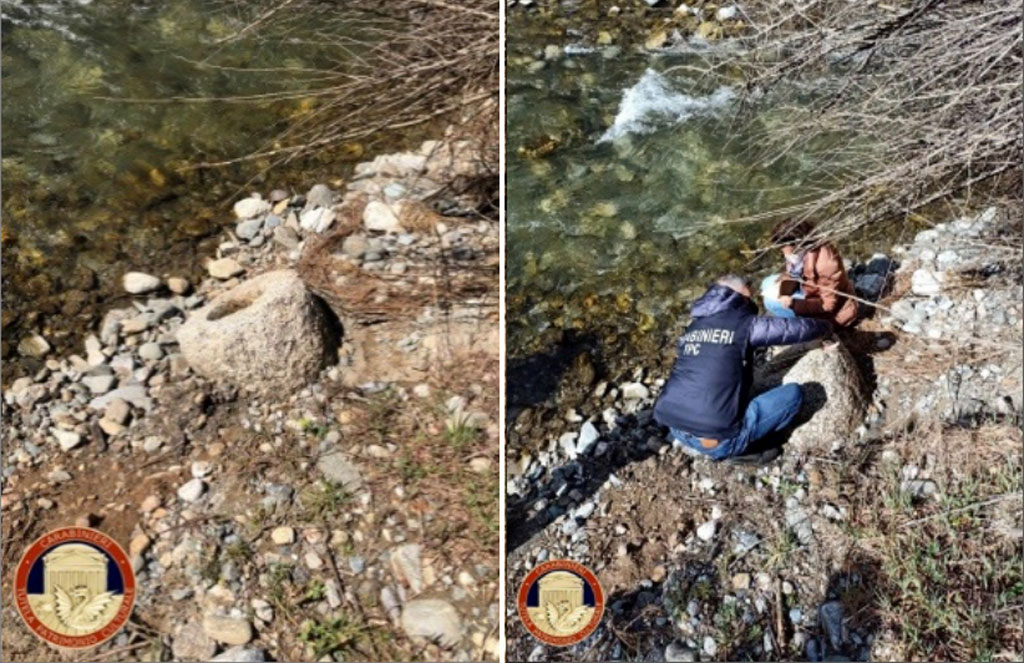 Recuperato nel fiume Savuto manufatto granitico di 300 chili del II secolo a.C.