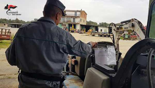 Sbancamenti abusivi nel cosentino, sequestri e denunce