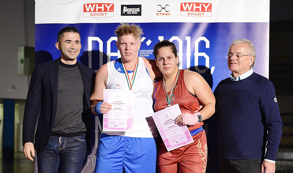La pugile lametina Maura Scalercio vice campionessa italiana