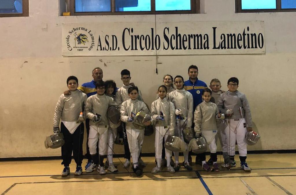 Circolo scherma lametino al Gran premio giovanissimi di Lucca