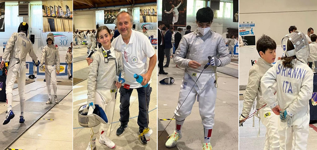 Circolo Scherma Lametino al Gran Premio giovanissimi di Riccione: i risultati