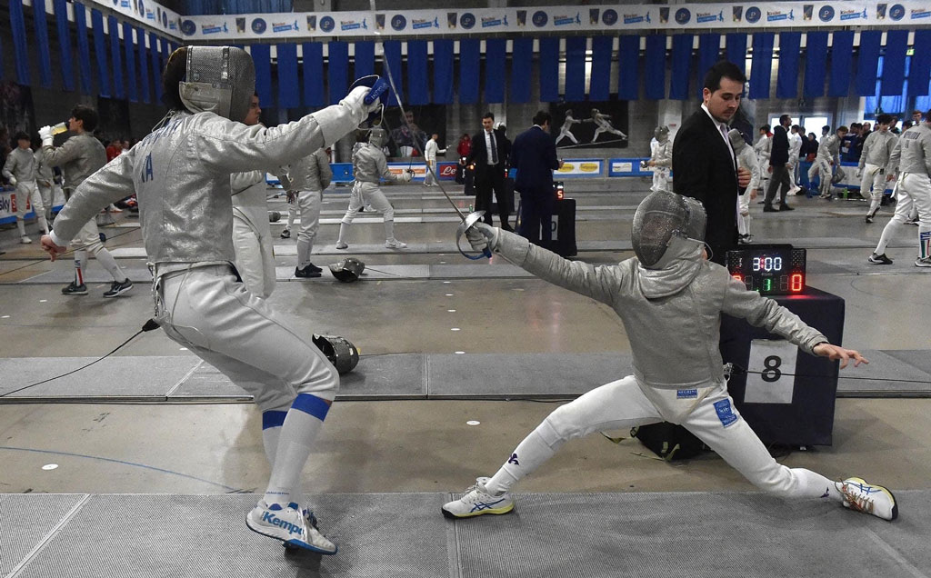 Quattro atleti lametini al Campionato nazionale Gold Cadetti nella specialità della sciabola maschile