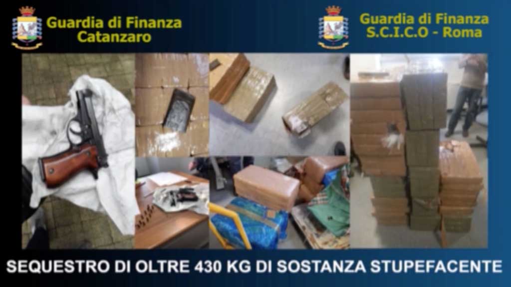 Traffico internazionale di droga: 13 condanne a Catanzaro 