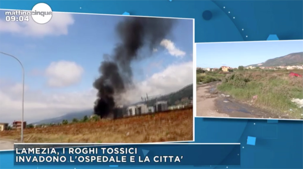 Lamezia, le telecamere di Mattino5 nel campo rom di Scordovillo