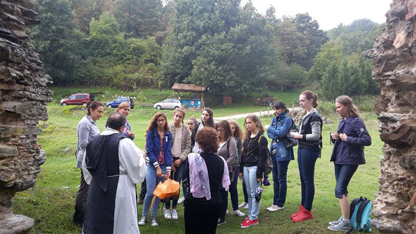 Lamezia: studenti dell’Altes Gymnasium di Brema in visita all’Abbazia di Corazzo