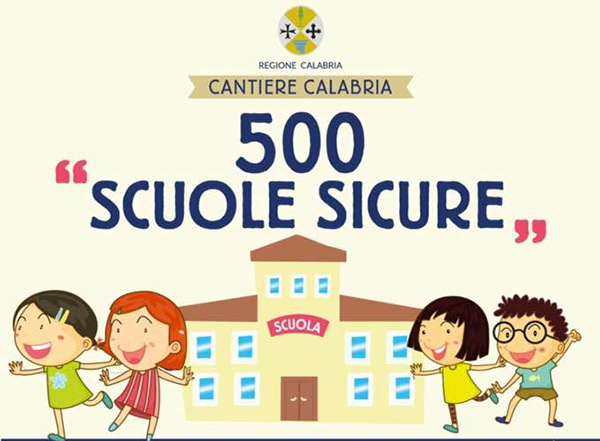 Lamezia, domani Oliverio presenta focus “Scuole sicure 500”