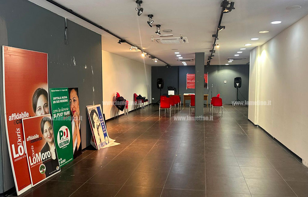Lamezia, domani inaugurazione sede della candidata del centrosinistra Doris Lo Moro