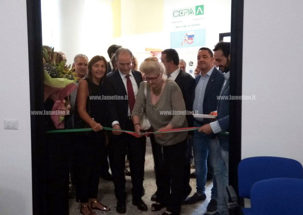 Lamezia, Polverini inaugura centro studi “Michele Amatruda” al servizio di cittadini e imprese