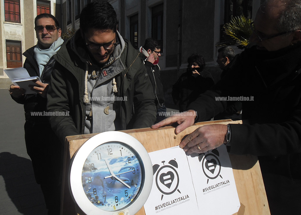 Lamezia, "Svegliati Italia": iniziativa di Sel per sostenere Unioni civili