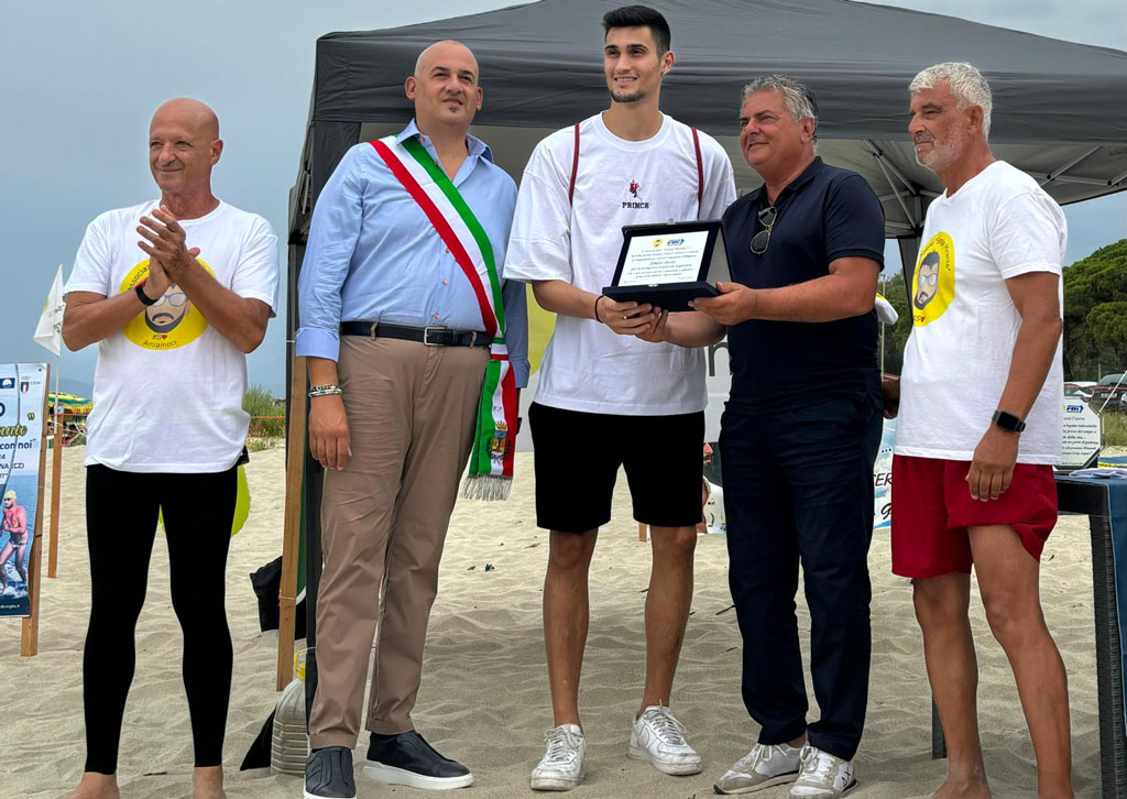 Trofeo “Sergio Mirante - nuota con noi” a Sellia Marina con atleti Simone Alessio e Giovanni Caserta