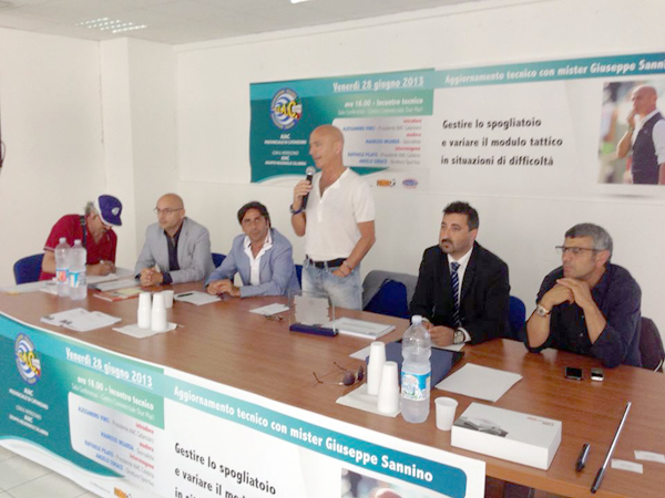 Lamezia: Calcio, mister Sannino al seminario d'aggiornamento allenatori calabresi