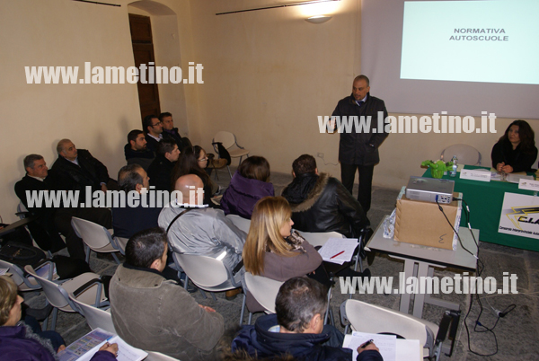 Lamezia: Seminario per istruttori scuole guida
