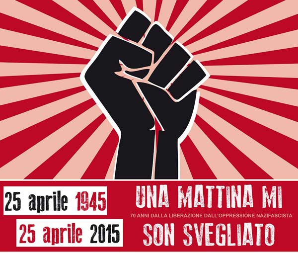 Spazio Sociale Terra e Libertà celebra anniversario liberazione il 25 aprile su corso Numistrano 